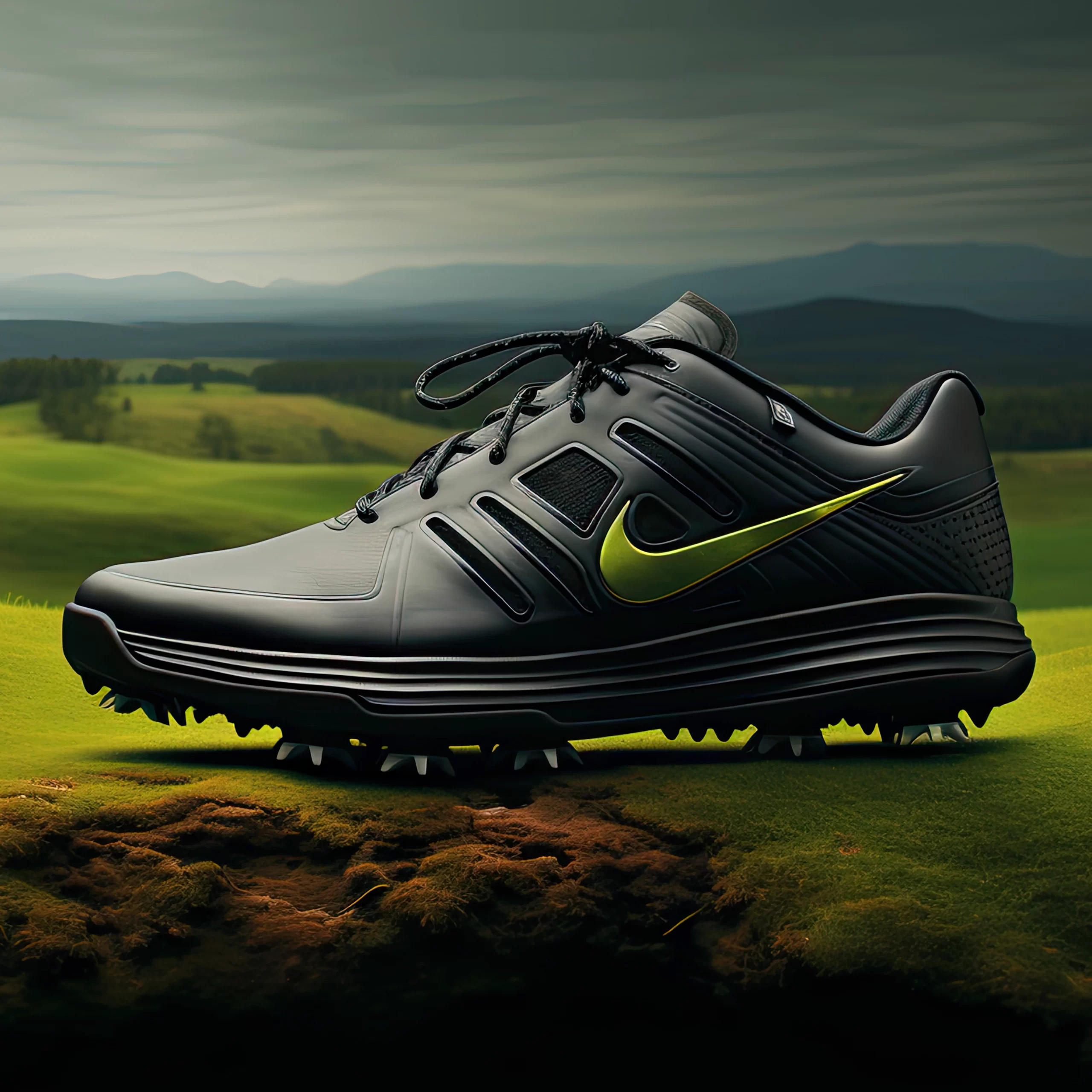 Nike Tiger Woods Golf Shoe Ad Image