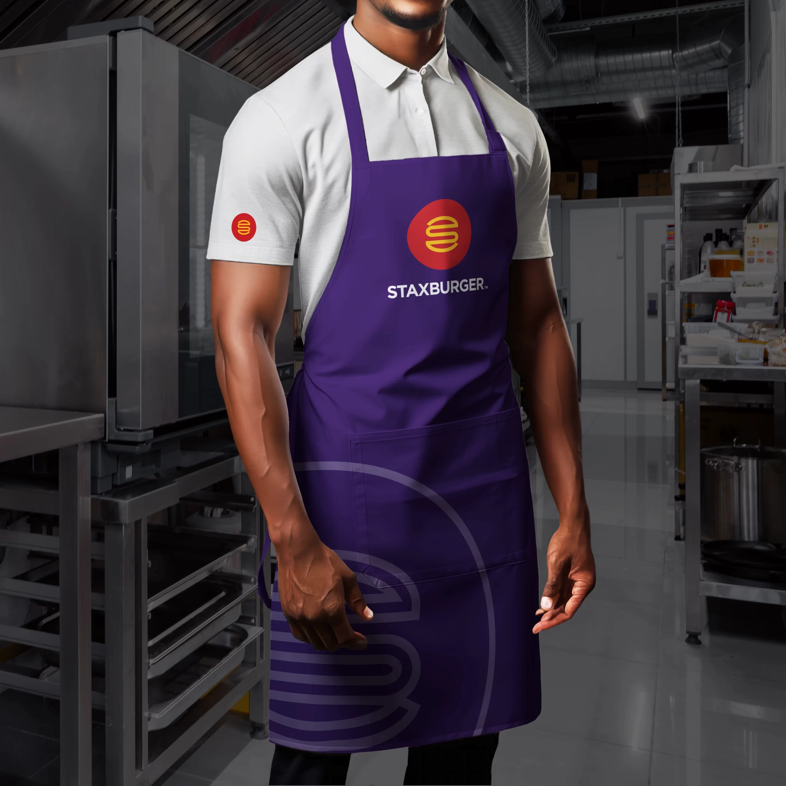 Staxburger - Branded Apron