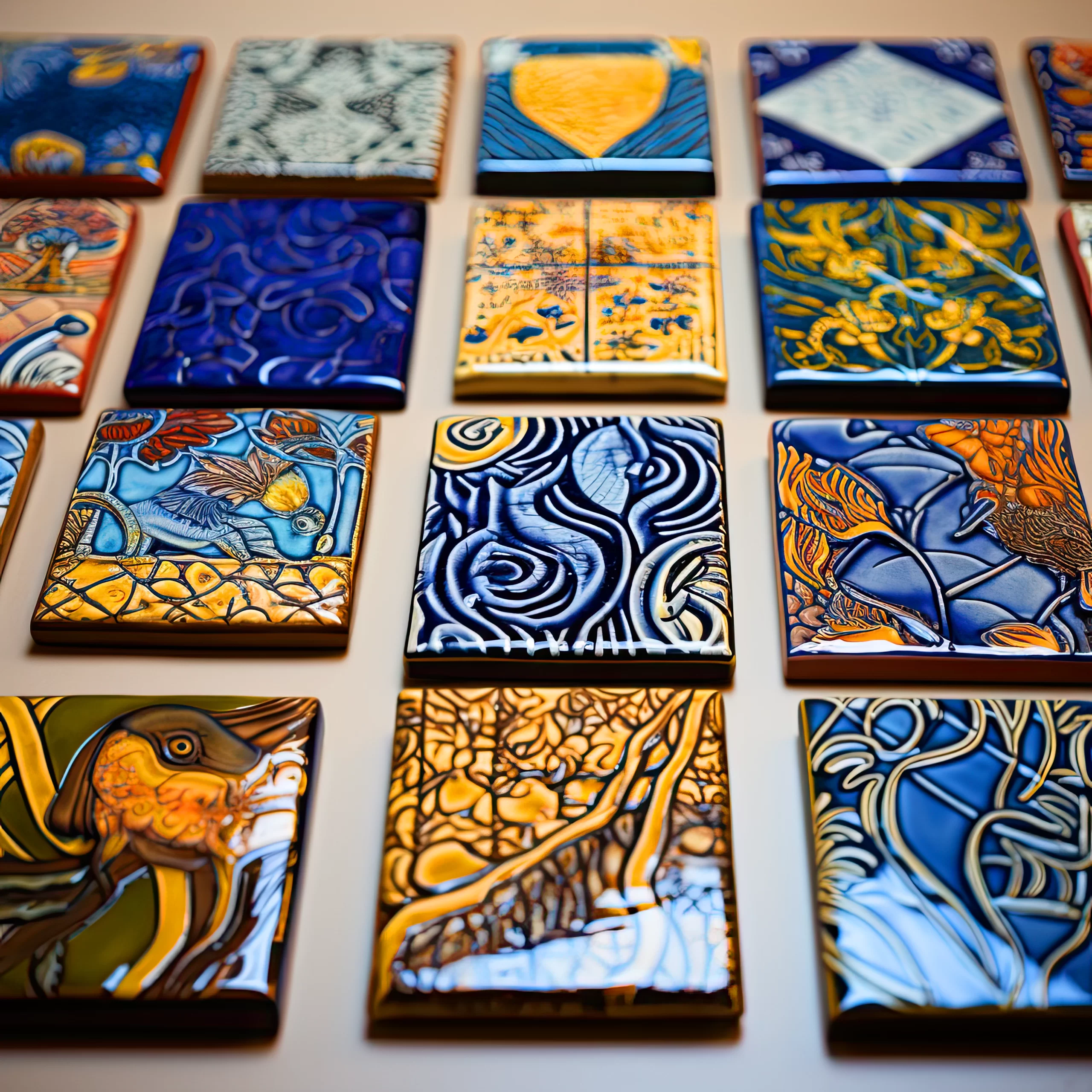Tarazzo Tileworks - Sample Tile Designs