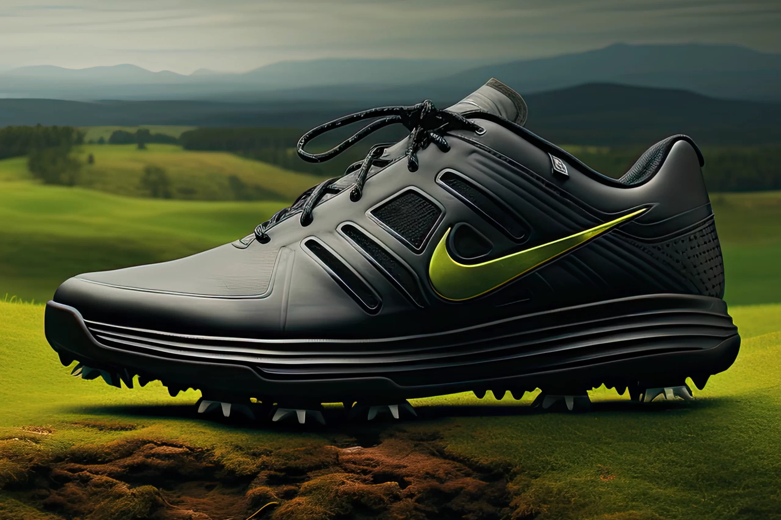 Nike Tiger Woods Golf Shoe Ad Image