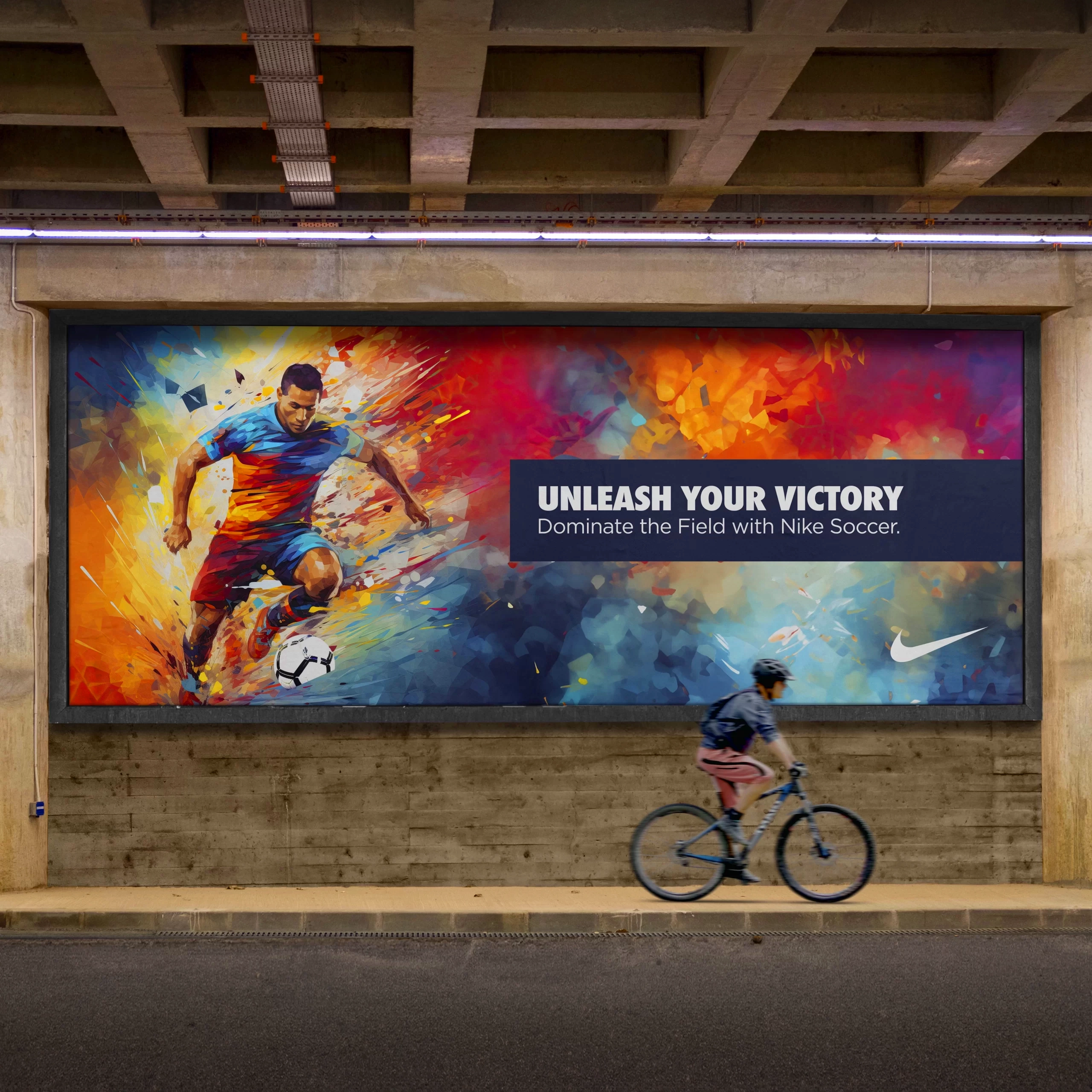 Nike Soccer Transit Billboard