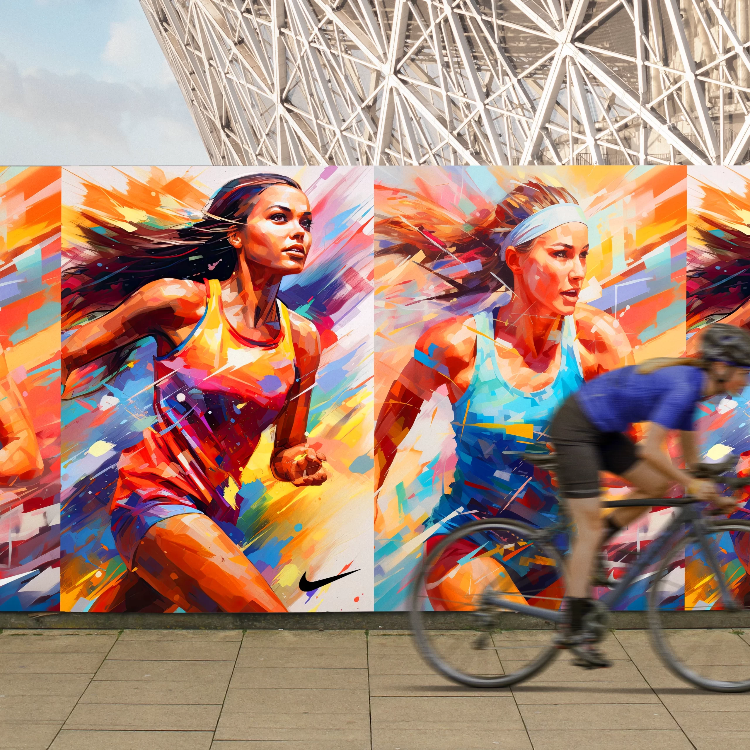 Nike Track Outdoor Billboard